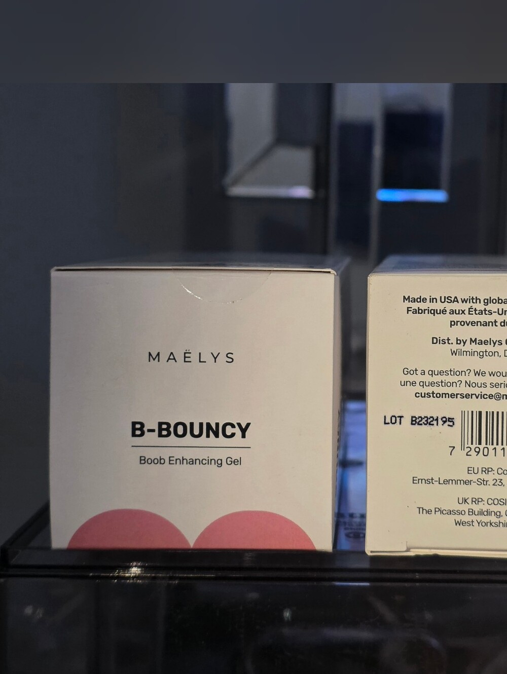 MAËLYS Cosmetics B-BOUNCY Body Gel Duo Bundle (2 Tubes) NIB - Picture 3 of 4